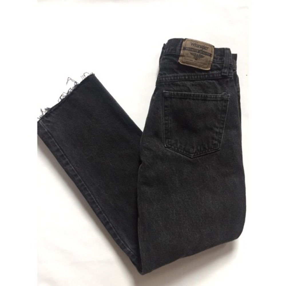 Vintage Wrangler black jeans